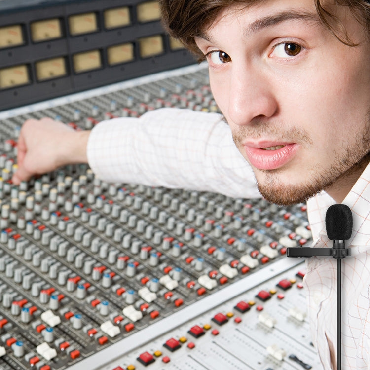 Yanmai R955S Professional Clip-on Lapel Mic Lavalier Omni-directional Condenser Microphone, For Live Broadcast, Show, KTV, etc by Yanmai