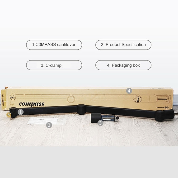 Logitech Blue Compass Live Tube Desktop Cantilever Bracket by Logitech