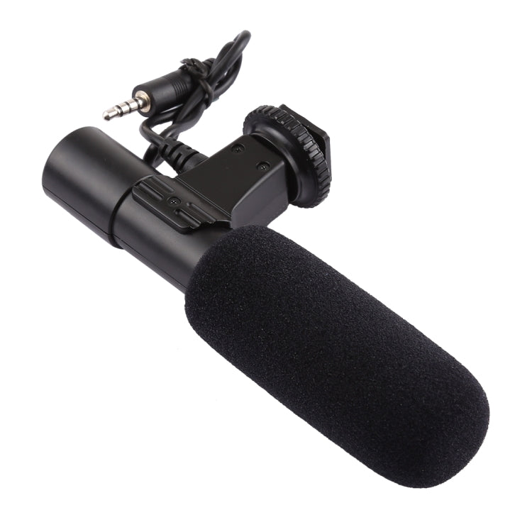 MIC-02 30-18000Hz Rate Sound Clear Stereo Microphone for Smartphone, Cable Length: 28cm - Microphone by buy2fix | Online Shopping UK | buy2fix