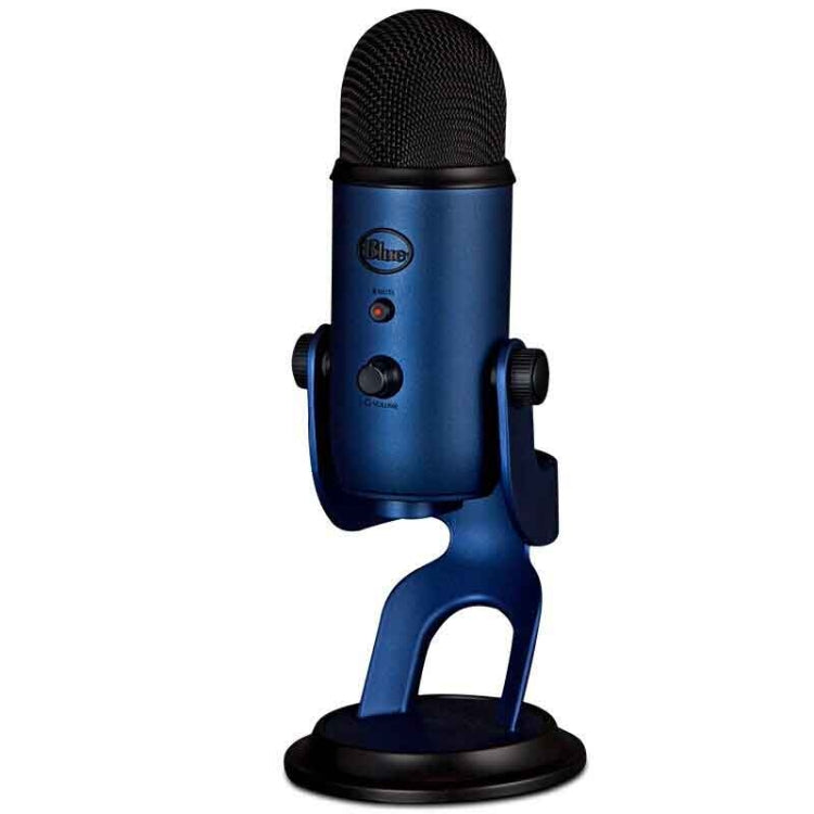 Logitech Blue Yeti USB Condenser Microphone(Blue) - Microphone by Logitech | Online Shopping UK | buy2fix