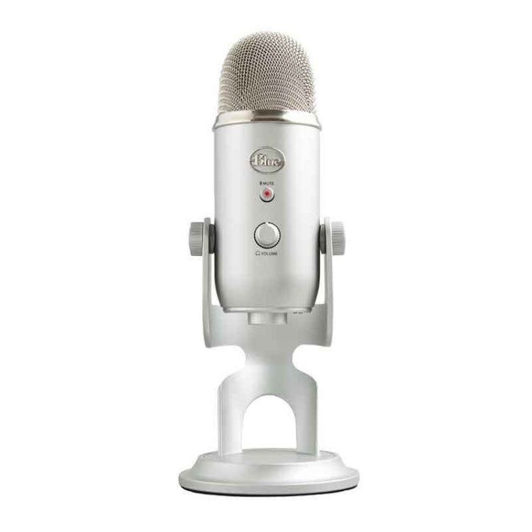 Logitech Blue Yeti USB Condenser Microphone(Silver) - Microphone by Logitech | Online Shopping UK | buy2fix