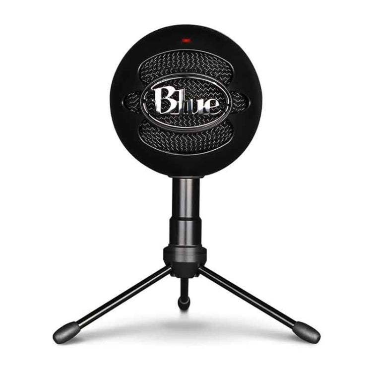 Logitech Blue Snowball-ice USB Condenser Anchor Recording Microphone (Black) - Microphone by Logitech | Online Shopping UK | buy2fix