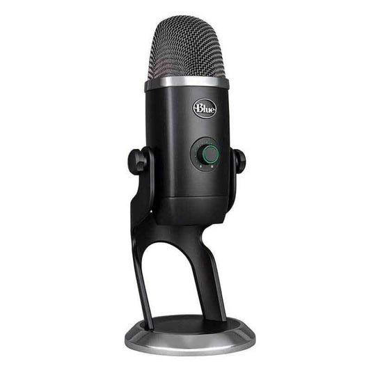 Logitech Blue Yeti X Condenser USB Recording Live Broadcast Microphone (Black) by Logitech