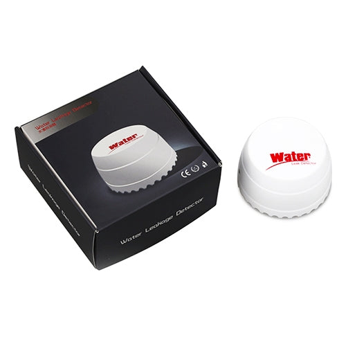 DY-SQ100B Water Leakage Detector with Two Sensors(White) - Water Leakage Alarm by buy2fix | Online Shopping UK | buy2fix