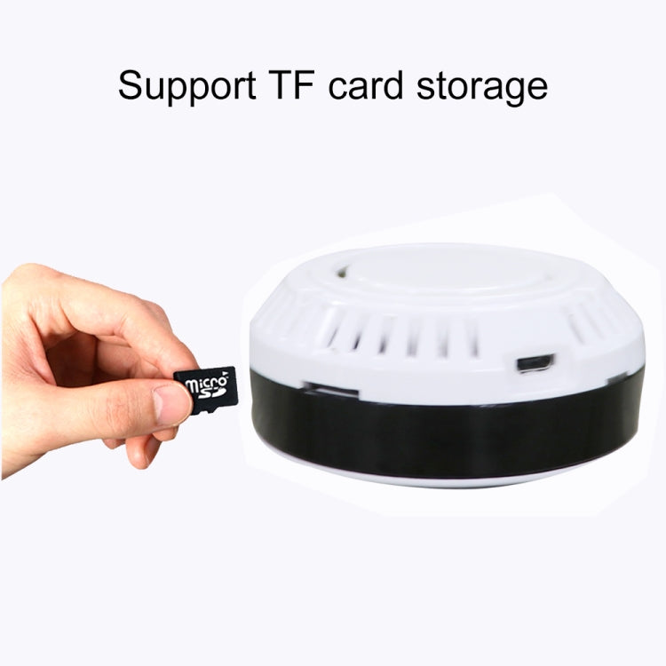 JJX-1801 Fisheye Wide Angle 1.0MP Smart Wireless Wifi IP Camera, Support TF Card (128GB Max) - 360 Degree Camera by buy2fix | Online Shopping UK | buy2fix