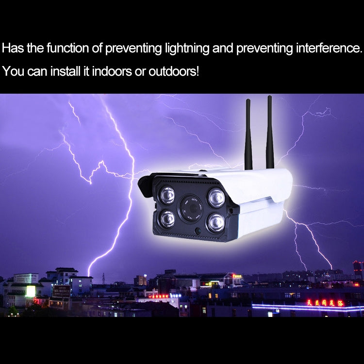 J-02130 1.3MP Dual Antenna Smart Wireless Wifi IP Camera, Support Infrared Night Vision & TF Card(64GB Max) - Bullet Camera by buy2fix | Online Shopping UK | buy2fix