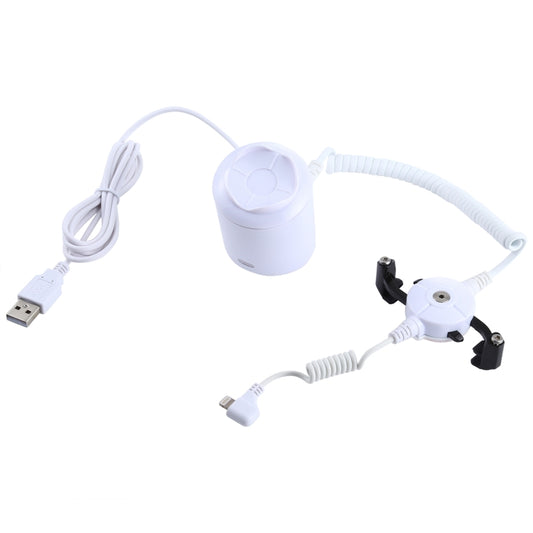 Cylindrical Display Stand Security System Burglar Alarm / Anti-theft Alarm Display Holder with Infrared Remote Control for iPhone / iPod with 8-Pin Port by buy2fix