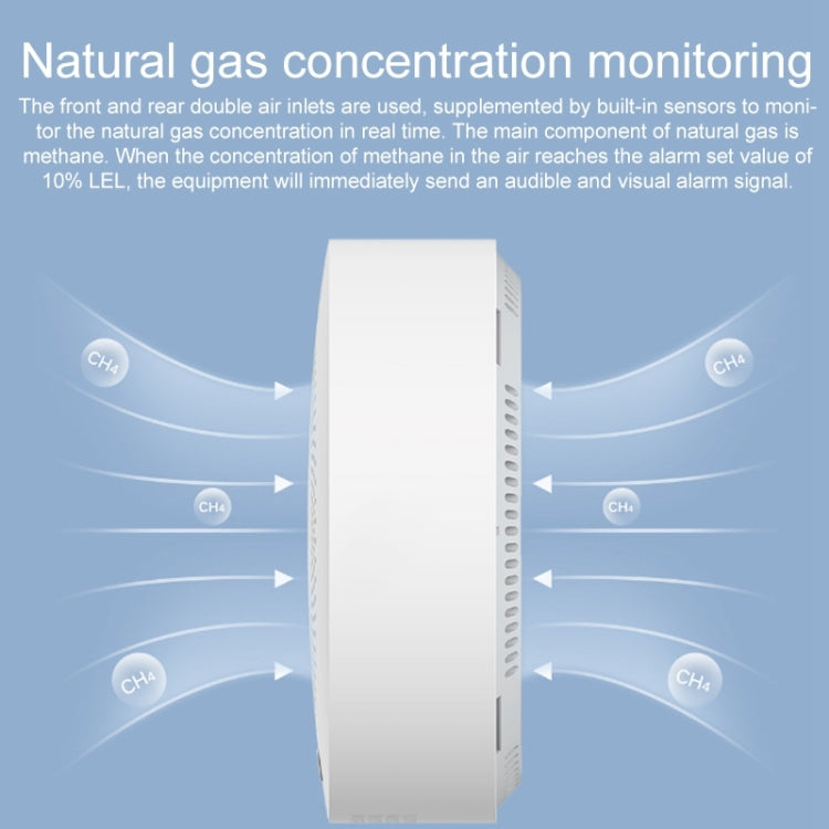 Original Xiaomi Smart Home Gas Alarm Sensor Detector, US Plug(White) - Smoke Gas Detector by Xiaomi | Online Shopping UK | buy2fix