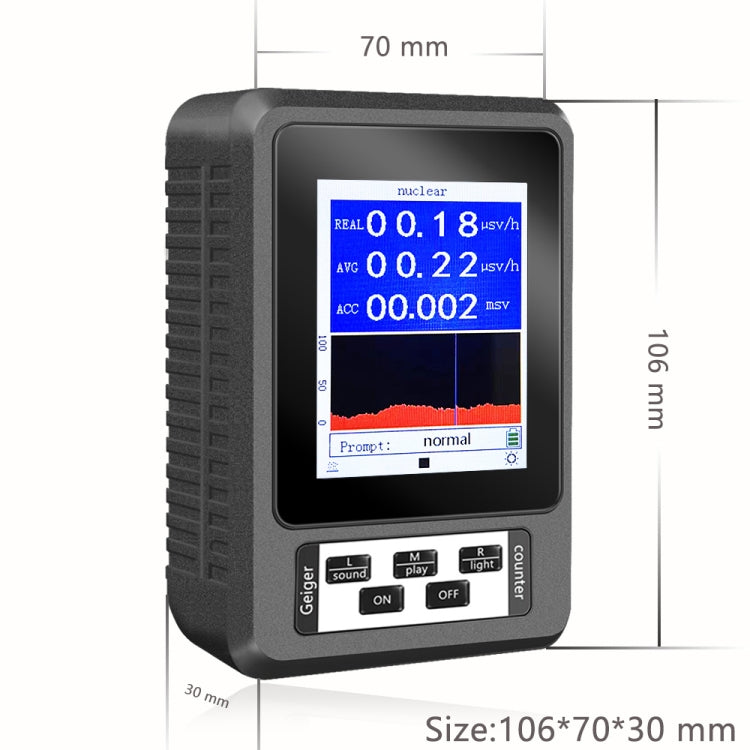 XR1-B Digital Display Nuclear Radiation Detector - Radiation Detector by buy2fix | Online Shopping UK | buy2fix