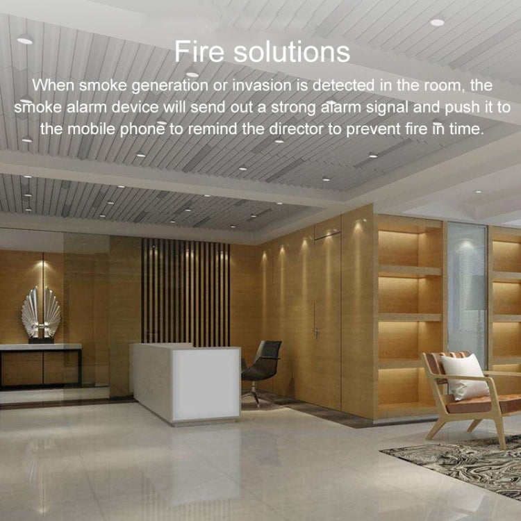 Zigbee Graffiti Wireless Smart Smoke Monitoring Alarm by buy2fix