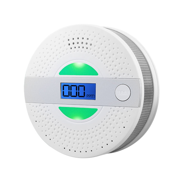 JSN-JY-909COM Smoke Carbon Monoxide Alarm Detector without Battery - Smoke Gas Detector by buy2fix | Online Shopping UK | buy2fix
