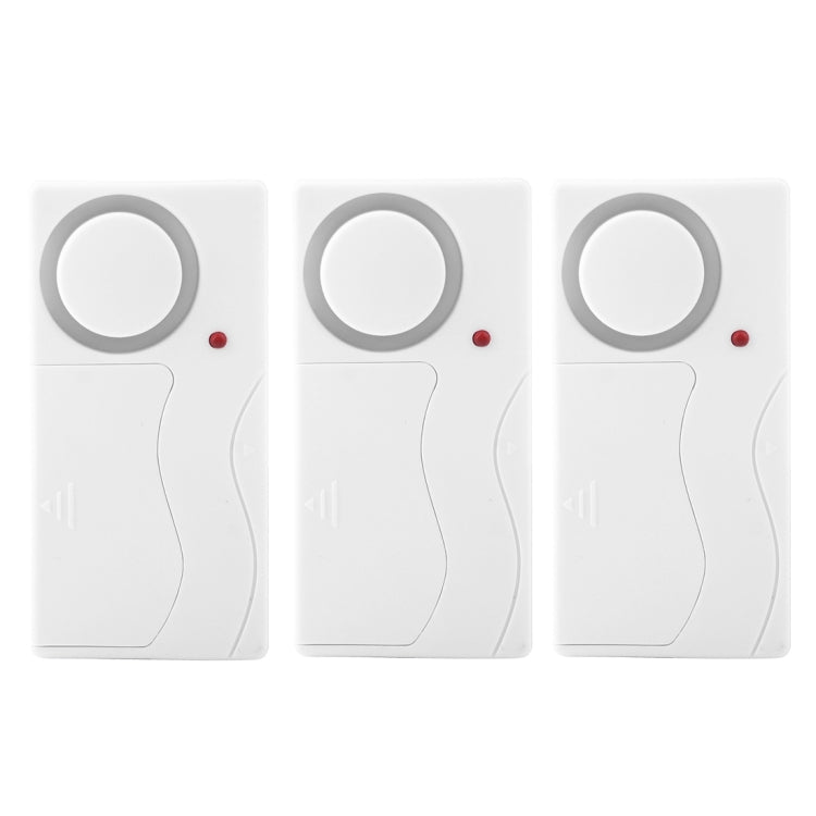 Home Security Wireless Remote Control Door Window Siren Magnetic Sensor Alarm Warning, 1 Remote Controller + 3 Magnetic Sensors - Door Window Alarm by buy2fix | Online Shopping UK | buy2fix