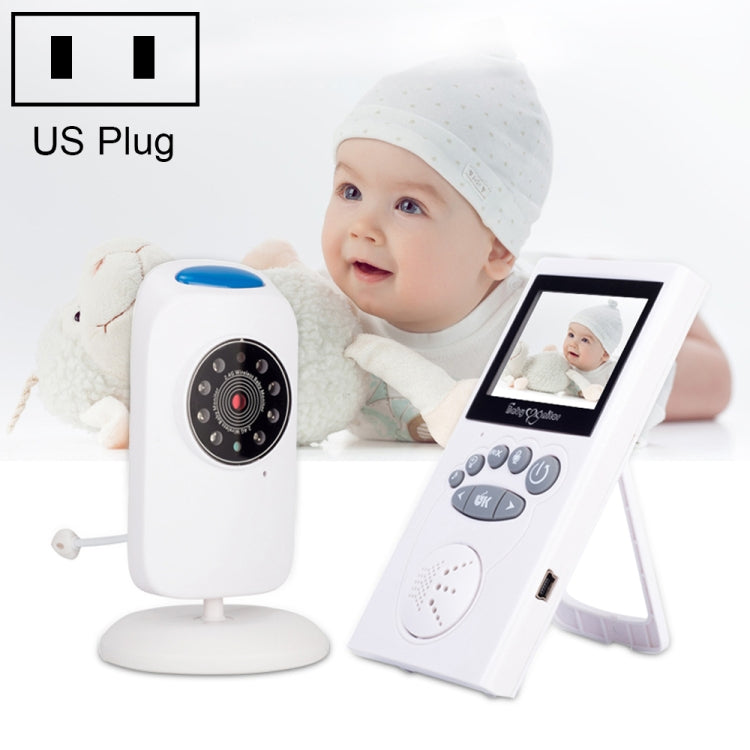 WLSES GB101 2.4 inch Wireless Surveillance Camera Baby Monitor, US Plug - Baby Monitor by buy2fix | Online Shopping UK | buy2fix