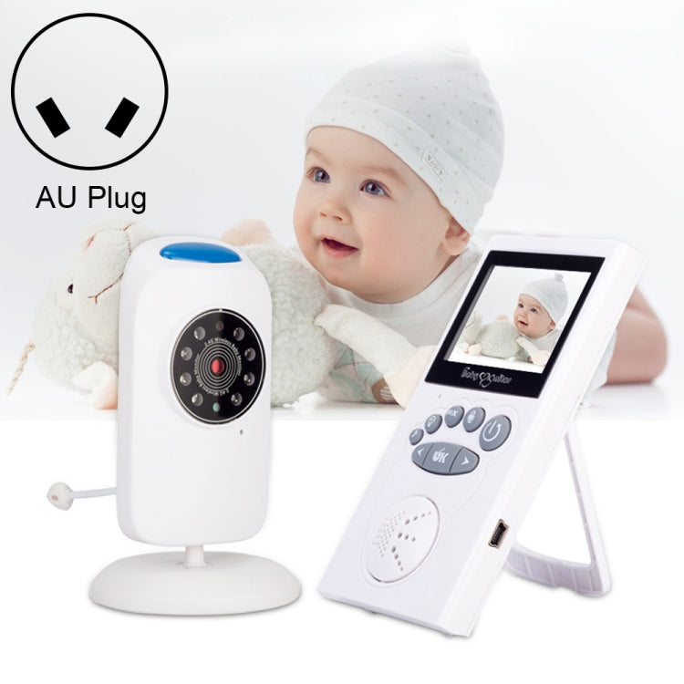 WLSES GB101 2.4 inch Wireless Surveillance Camera Baby Monitor, AU Plug - Baby Monitor by buy2fix | Online Shopping UK | buy2fix