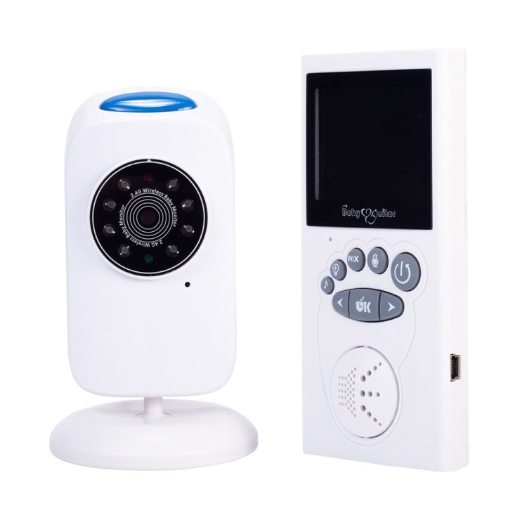 WLSES GB101 2.4 inch Wireless Surveillance Camera Baby Monitor, EU Plug - Baby Monitor by buy2fix | Online Shopping UK | buy2fix
