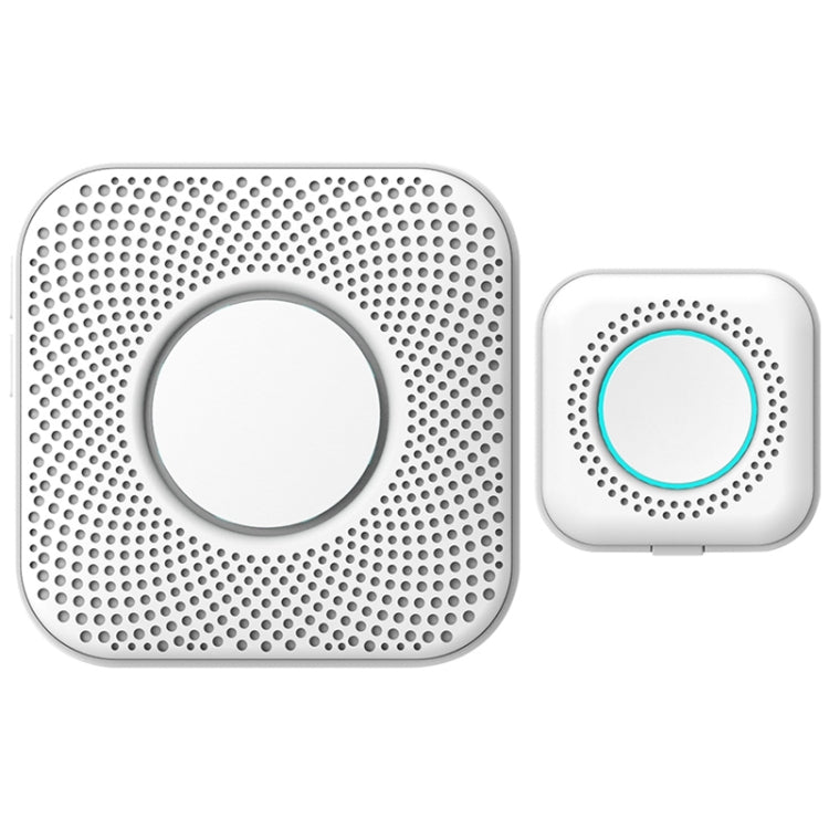 PJ-16 Intelligent Wireless Doorbell with 8-level Volume Adjustable & 36 Ringtones, EU Plug - Wireless Doorbell by buy2fix | Online Shopping UK | buy2fix
