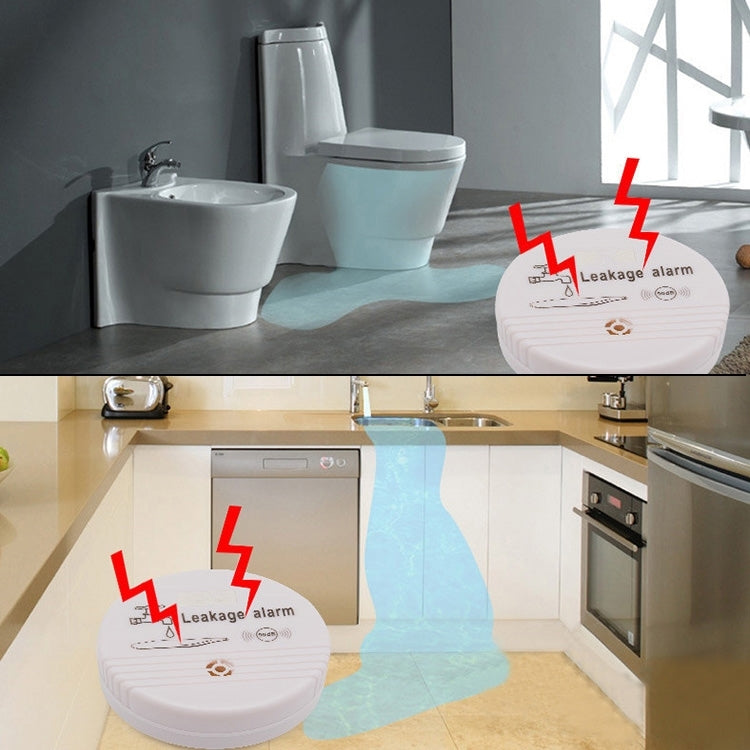 360 Degrees Water Leak Detector Sensor 85dB Volume Water Leakage Alarm for Home Kitchen, Toilet, Floor - Water Leakage Alarm by buy2fix | Online Shopping UK | buy2fix