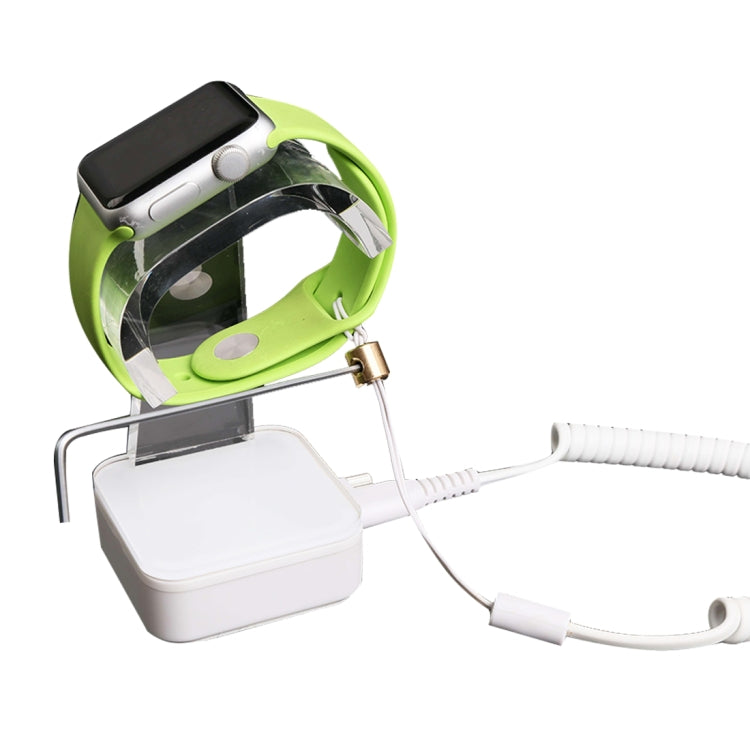 High Quality Anti-theft Alarm Burglar Alarm Bracelet for Smart Watch(White) - Security Display Holders by buy2fix | Online Shopping UK | buy2fix