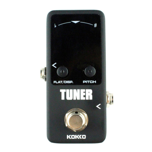 KOKKO FTN2 Guitar Mini Monoblock Effects Pedal Tuner, High Sensitivity Dual Mode Display Screen(Black) by KOKKO