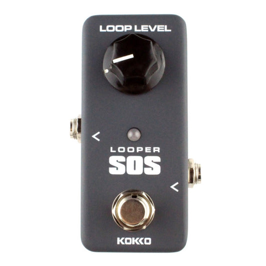 KOKKO FLP2 Mini SOS Looper Guitar Loop Recording Monoblock Effects Pedal(Black) by KOKKO