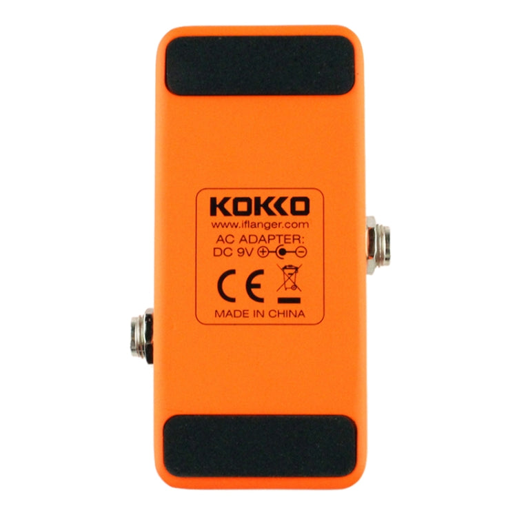 KOKKO FDD2 Mini Electric Guitar Digital Delay Effects Pedal Timer(Orange) - Guitar Tuner Accessories by KOKKO | Online Shopping UK | buy2fix