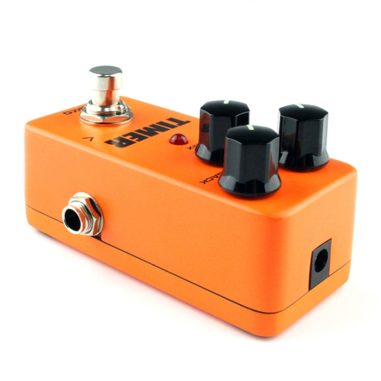 KOKKO FDD2 Mini Electric Guitar Digital Delay Effects Pedal Timer(Orange) - Guitar Tuner Accessories by KOKKO | Online Shopping UK | buy2fix