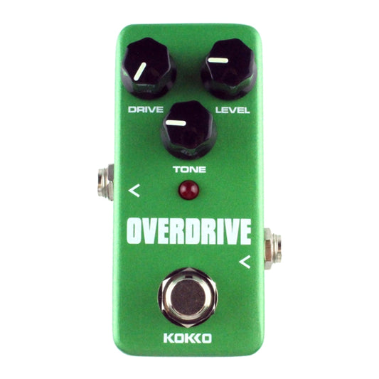 KOKKO FOD3 Mini Electric Guitar Tube Sound Overload Monoblock Effects Pedal(Green) by KOKKO