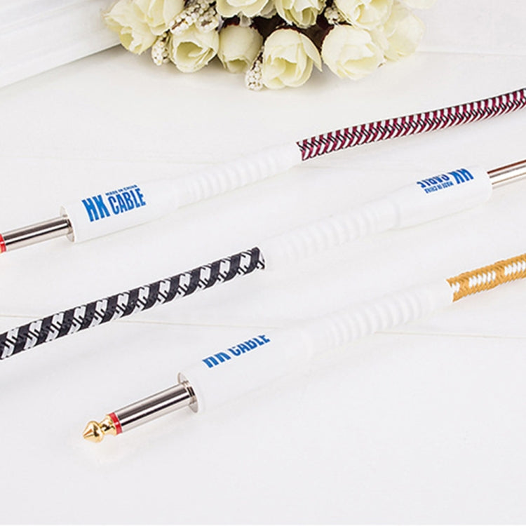 Wooden Guitar Bass Connection Cable Noise Reduction Audio Cable, Cable Length: 5m, Random Color Delivery - Microphone Audio Cable & Connector by buy2fix | Online Shopping UK | buy2fix