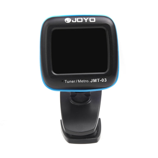 JOYO JMT-03 Portable Clip-on Guitar Tuner Metronome Supports MIC and CLIP Tuning Mode 2-in-1 360-Degree Rotating for Guitar Violin Ukulele (Black) by JOYO