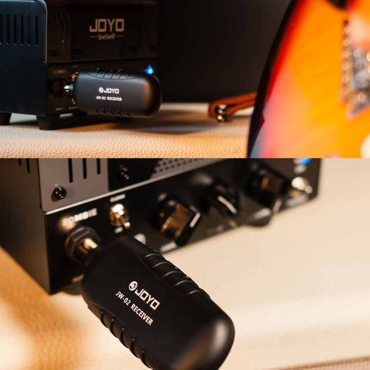 JOYO JW-02 Portability Guitar Wireless Audio Transmitter Audio Receiver (Black) - String Instrument Accessories by JOYO | Online Shopping UK | buy2fix