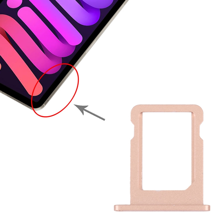 SIM Card Tray for iPad Mini 2021 A2568 (Rose Gold) by buy2fix