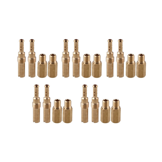 MB-FP002 20 PCS Motorcycle Modified Universal Carburetor Injector Set by buy2fix