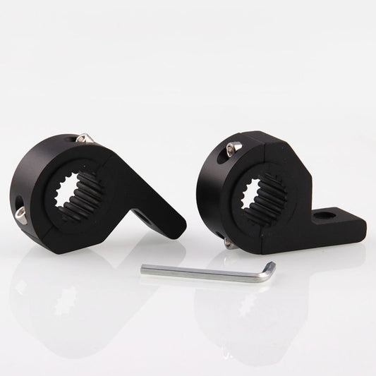 MB-EA076-1 Motorcycle Modification Accessories 20-30mm Universal Guardrail Spotlight Fixed Clip Bracket by buy2fix