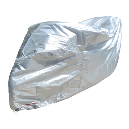 210D Oxford Cloth Motorcycle Electric Car Rainproof Dust-proof Cover, Size: L (Silver) by buy2fix