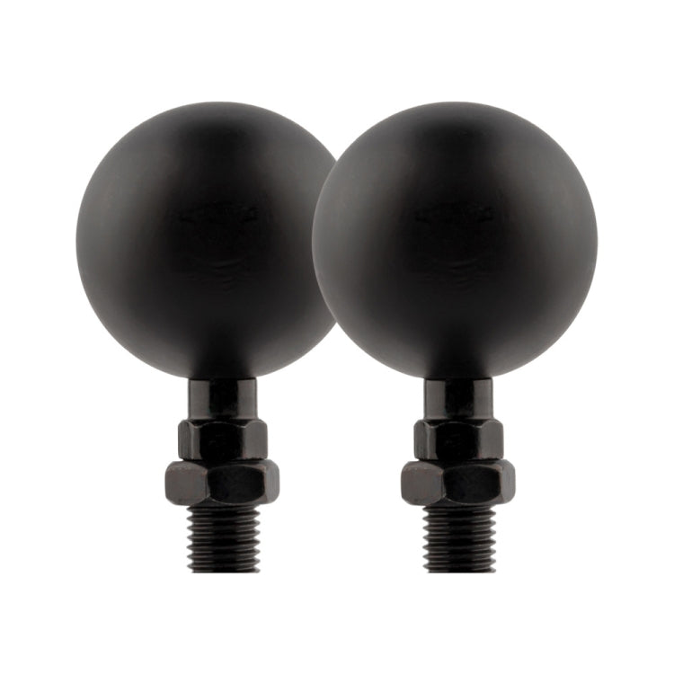 1 Pair KC801 12V Modified Universal Motorcycle LED Turn Signal (Black) - Turn Signal by buy2fix | Online Shopping UK | buy2fix
