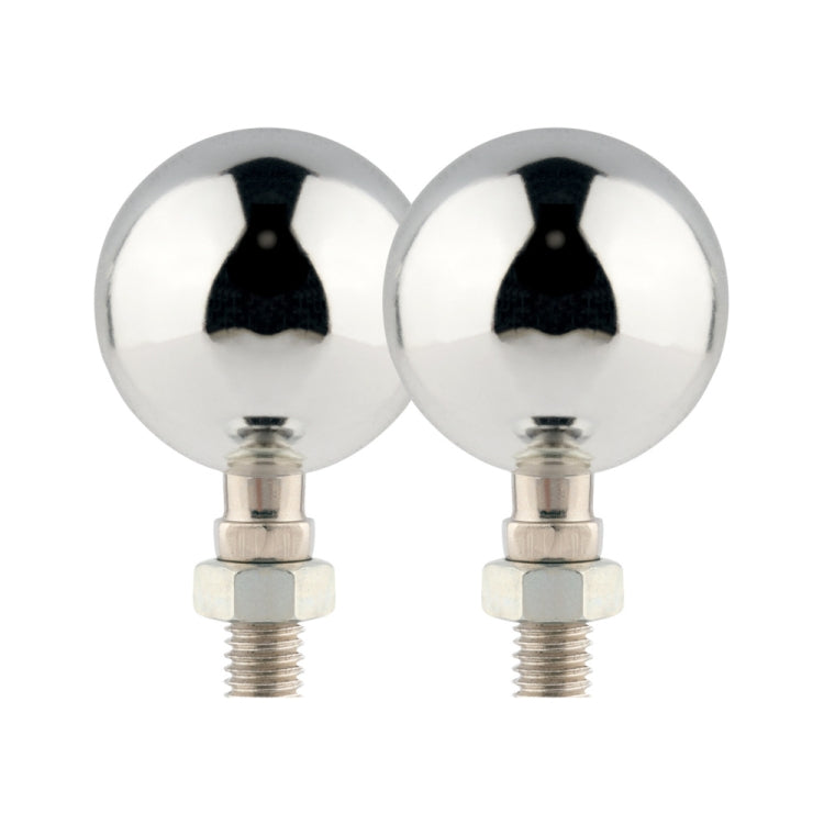 1 Pair KC801 12V Modified Universal Motorcycle LED Turn Signal (Silver) - Turn Signal by buy2fix | Online Shopping UK | buy2fix