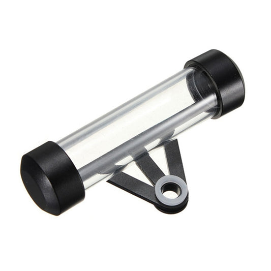 MP1001 Motorcycle Paper Car License Plate Placement Tube Waterproof Motorcycle Tax Tube Cylindrical Disc Paper Holder Air Vehicle License Plate Frame for Motorcycles(Black) by buy2fix