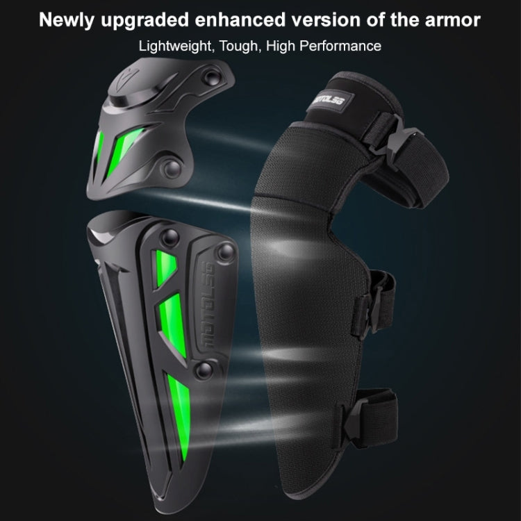 Motolsg Motorcycle Bicycle Riding Warm Knee Lining Pads (Black) by buy2fix