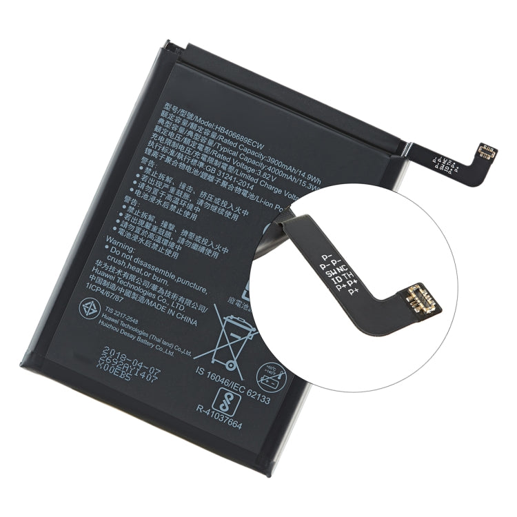 4000mAh Li-Polymer Battery Replacement for Huawei Y9 2019 / Y9 2018 / Y7 2019 / Y9 Prime (2019) / Mate 9 by buy2fix