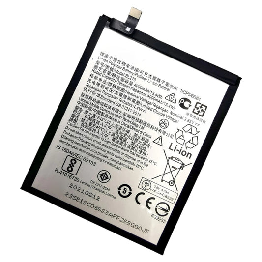 4000mAh BL270 for Lenovo K6 Note Li-Polymer Battery by buy2fix