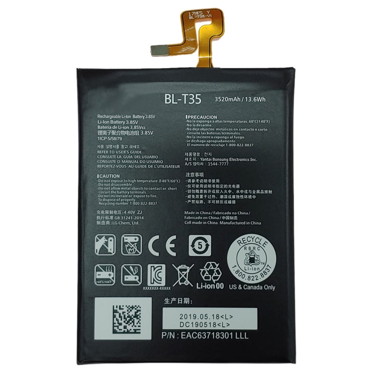 BL-T35 Li-ion Polymer Battery for Google Pixel 2 XL - For Google by buy2fix | Online Shopping UK | buy2fix