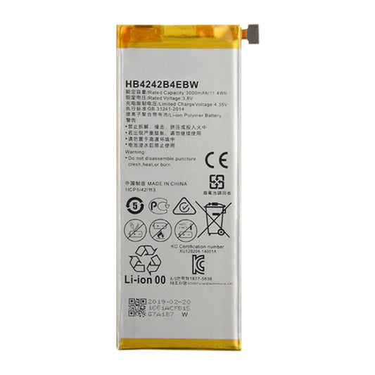 HB4242B4EBW Li-ion Polymer Battery for Huawei Honor 6 / Honor 4X by buy2fix