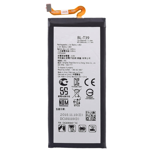 3000mAh BL-T39 for LG G7 ThinQ Li-Polymer Battery by buy2fix