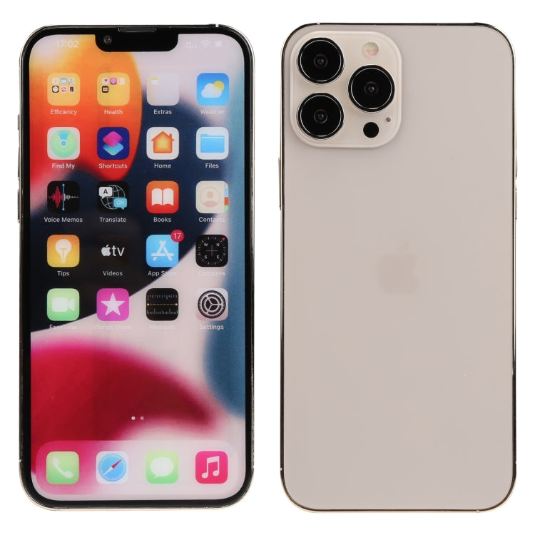 For iPhone 13 Pro Max Color Screen Non-Working Fake Dummy Display Model(Gold) - For iPhone & iPad by buy2fix | Online Shopping UK | buy2fix
