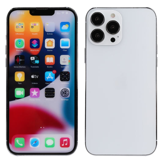 For iPhone 13 Pro Max Color Screen Non-Working Fake Dummy Display Model(Silver) by buy2fix