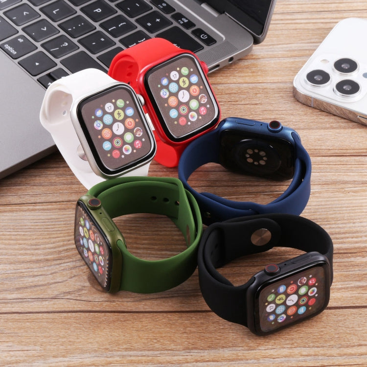 For Apple Watch Series 7 41mm Color Screen Non-Working Fake Dummy Display Model (Black) - Watch Model by buy2fix | Online Shopping UK | buy2fix