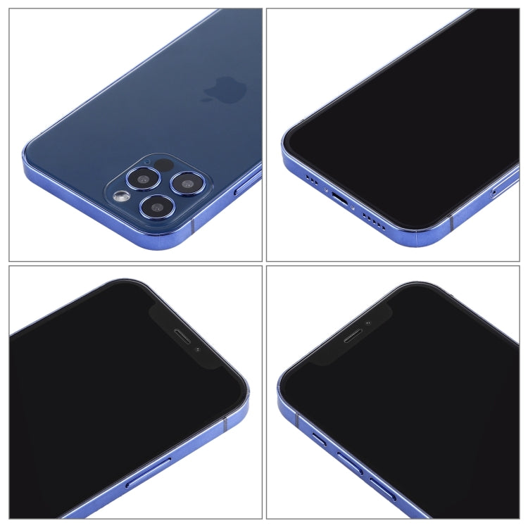 For iPhone 12 Pro Max Black Screen Non-Working Fake Dummy Display Model (Aqua Blue) - For iPhone & iPad by buy2fix | Online Shopping UK | buy2fix