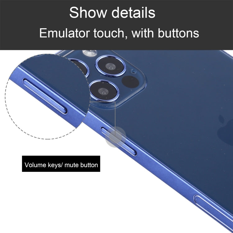 For iPhone 12 Pro Max Black Screen Non-Working Fake Dummy Display Model (Aqua Blue) - For iPhone & iPad by buy2fix | Online Shopping UK | buy2fix