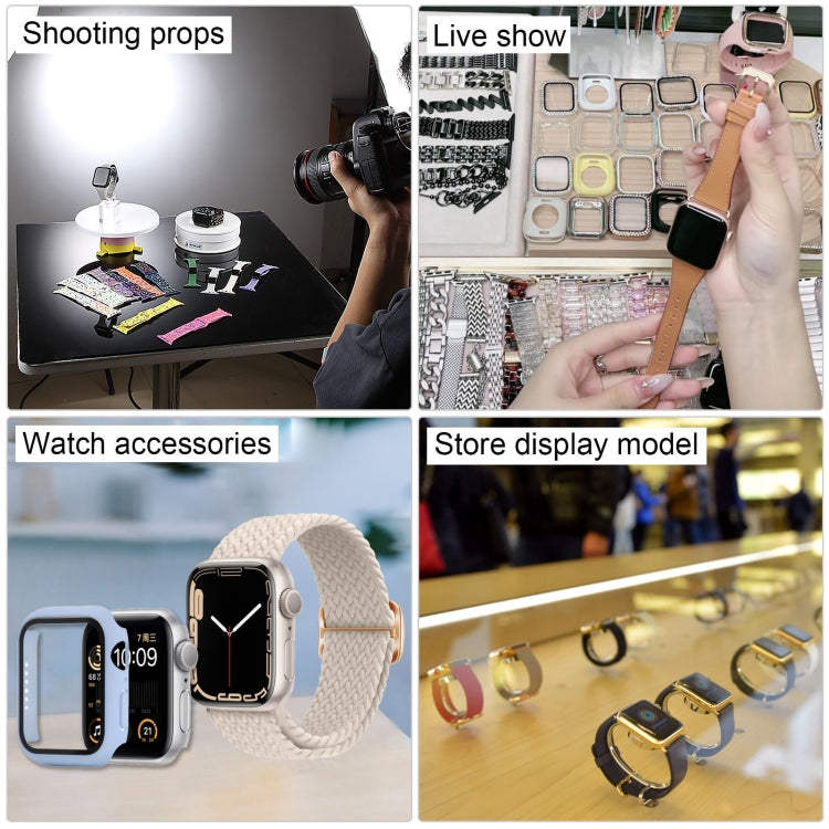 For Apple Watch Series 6 40mm Black Screen Non-Working Fake Dummy Display Model, For Photographing Watch-strap, No Watchband(Black) by buy2fix