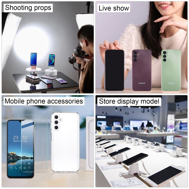 For Samsung Galaxy A14 5G Black Screen Non-Working Fake Dummy Display Model (Silver) by buy2fix